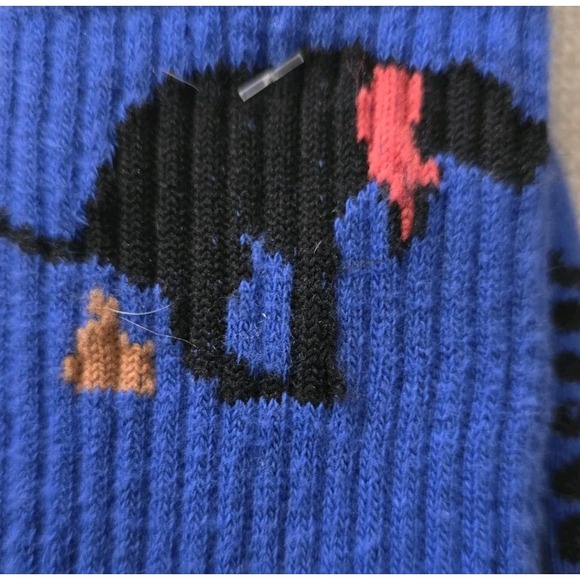 NWT Psockadelic Warish Crew Funny Socks Black Lab Dog Gift For Dog Lovers OSFO - Picture 5 of 6